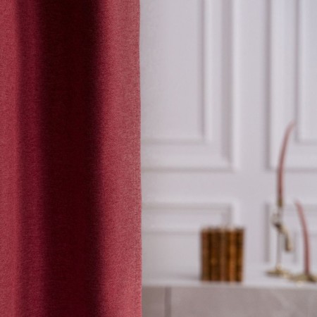 Set of curtains with Laura catching, size 200x270 cm, burgundy color-2
