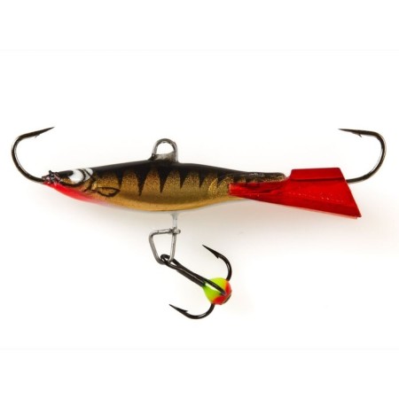 Balancir Lucky John Viking 4 + tee, 4 cm, color 11hrt blister-1