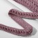 Decorative braid “Samos”, 18 mm, 9.1 ± 0.5 m, dusty rose color