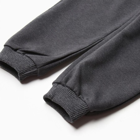Pants for a boy, dark gray color, height 134 cm-2