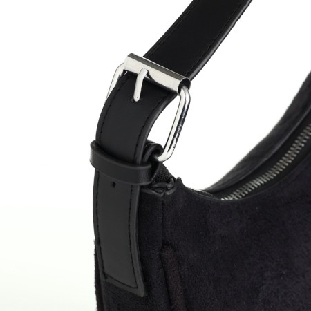 Women's bag with lightning, black color-2
