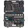 Tool set GROSS 14151, 101 before, 120 teeth, CRV, 1/4 ", 1/2"