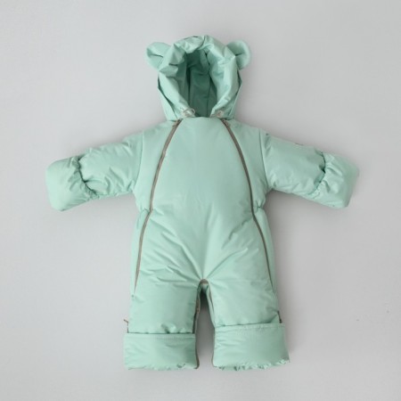 Combinason Transformer Children's three-seesone Kinderlitto "New Piccolino", with lapels, height 68-80 cm, mint color