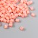 Cube glass 4x4 mm "brightness. Pink" set 20 grams