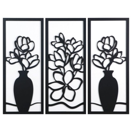 Painting panel "Two vases" 25*59 cm 3 pcs