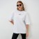 Women's T -shirt MIST AMOUR p. S-m, white
