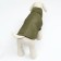 Dog jacket "Hide and Humanitarian", size m, green