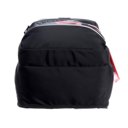 School backpack, 40 x 25 x 22 cm, Grizzly, ergonomic back, laptop department, black/red-6