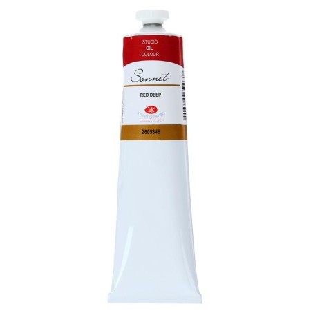 Oil paint in a tube 120 ml, ZHK "Sonet", red dark, 2605348-1