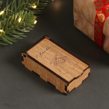 New Year's box "bag" 7x4x2 cm-2