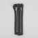 Metal zipper, No. 5, non -proceeding, automatic lock, 18 cm, gray/gold color