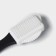 Triple shoes brush: suede, nubuk, velor, 15 × 4 cm, black color