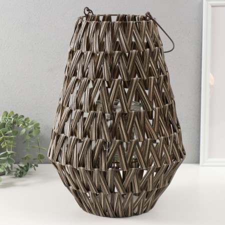 Climber Plastic for 1 candle "zigzag" gray 16x29x42 cm-1