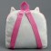 Baby backpack for a girl "cat" with a heart
