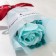 Mini-tube of soap petals "Blue rose with dried flowers" 10x7 cm
