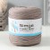 Knitted yarn secondary 90% cotton, 10% p/e, 100m/450 ± 50 g (gray-brown) mix