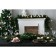 Porcelain dish for supply magistro pietra lunare, d = 22 cm, black color
