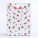 Gift box-package, packaging with a cut pen, "flower composition", 12 x 6 x 16 cm