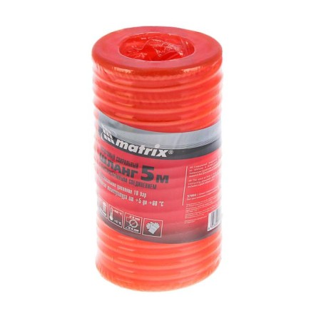 Spiral Matrix hose, air with quick -detachable connections, 1/4m, 5 m