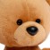 Soft toy "Bear Toptyzhkin", brown color, without clothes, 17 cm