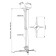 Cactus CS-VM-Pre01-WT, 20 kg, wall and ceiling, turn/slope for the projector