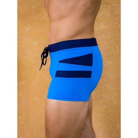 Male bathing panties, size 50, blue color, dark blue-4