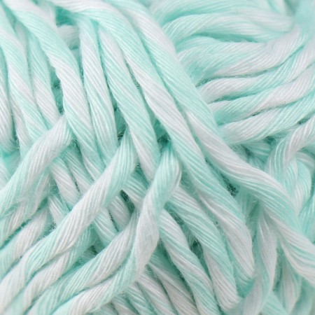 Glass luminous 100% Lavsan "Shiii" melange 50 grams 50 m white-white-2