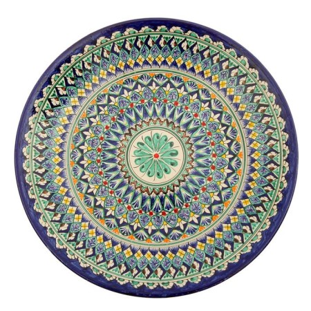 Lryagan Round Rishtan Ceramics, 41cm Mix-5