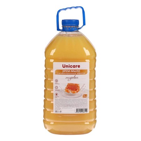 Cream-so-so-so-so-"honey", antibacterial, PET, liquid 5 liter
