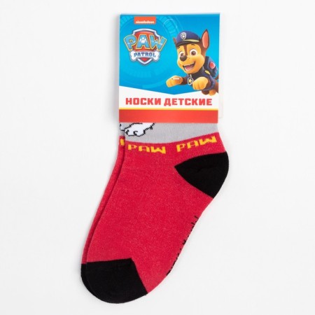 PaW Patrol's socks "Marshal", red color, 16-18 cm-4