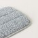Rectangular Raccoon Rectangular Nazveka, with a neckline, 30 × 14.5 cm, microfiber, gray color gray