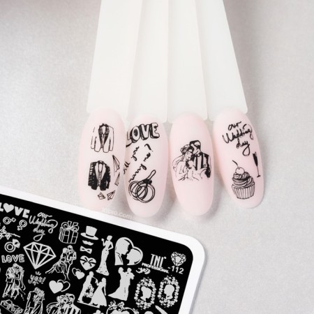 TNL Premium stamping plate "Dream Wedding"-2
