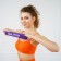 Fitness reset Onlitop, 30x5x0.15 cm, load 30 kg, purple color