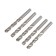 LOUM metal drill, HSS, cylindrical shank, 11.5 mm, 5 pcs.