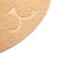2-in-1 rug for a bowl/toilet for animals "Kisa", 40 x 30 cm, beige