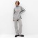 Women's costume mist (sweater and trousers), gray, p. M (44-46)