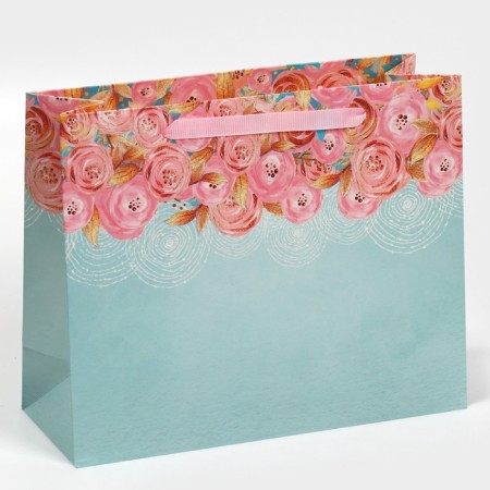 Gift Package Laminated, packaging, "Tenderness", 22 x 17.5 x 8 cm-2