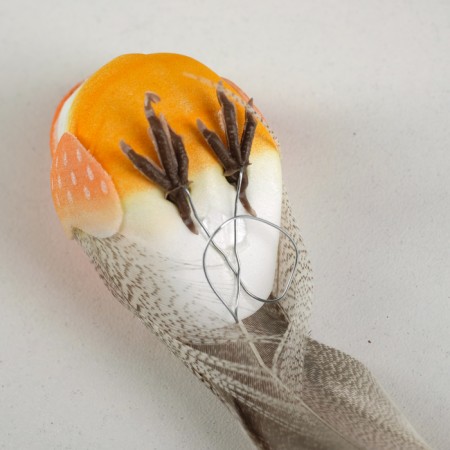 Decor on a bird wire, mix-6