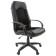 Armchair for the head of Brabix Strike EX-525, black eco-leather, black fabric TW