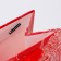New Year. New Year's gift package for the bottle "feathers", 13 x 36 x 10 cm.
