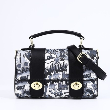 Bag-mixer on fasteners, black/white color