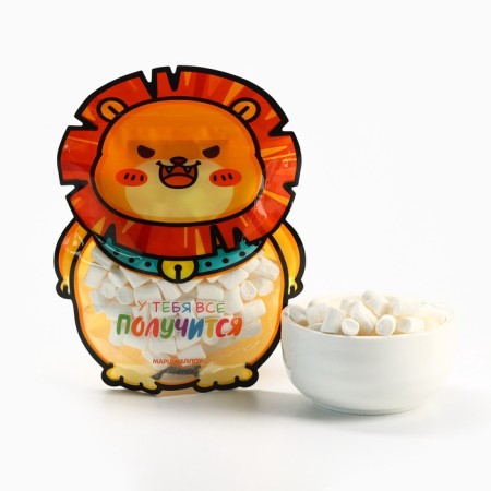 Marshmallow in the molding package "You will succeed", 40 g