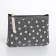 Lightning cosmetic bag, gray color