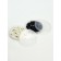 The board game is magnetic, board 29.5 x 28.5 x 1.5 cm, 301 stone 1.2 x 0.5 cm