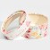 Box for Makarun, confectionery packaging tube with a window, “with love” 12 x 12 x 5 cm