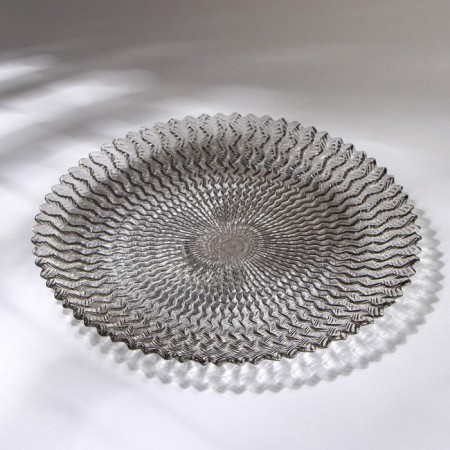Plate "Retro Grey", D = 21, Color gray-1