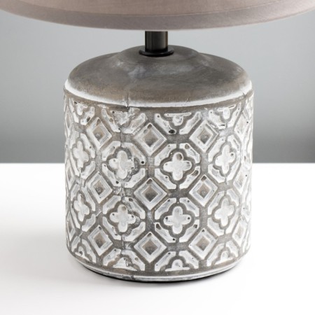 Lorea table lamp E14 40W gray 20x20x31 cm Risalux-3