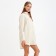 Women's shirt Minaku: Home Collection Beige color, pr 42