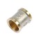 Otmo coupling, 1/2 ", internal thread, nickelly brass