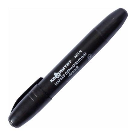 Marker KALITET MP-H, permanent, felt, black, 2-3 mm